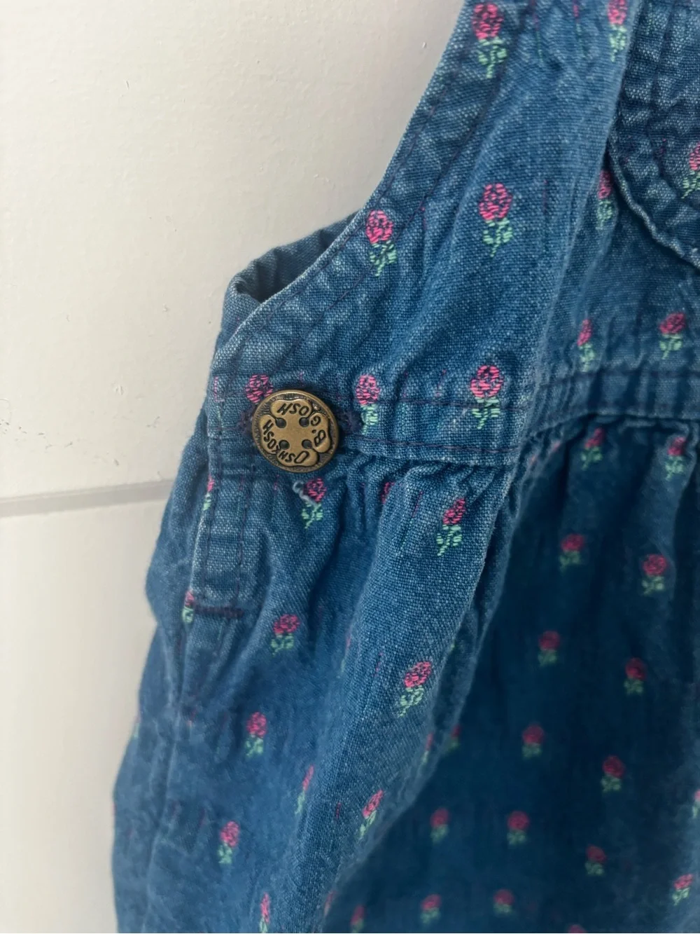 Vintage OshKosh B'gosh Denim Overall Dress